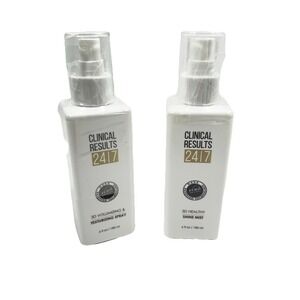 (2) Clincial Results 24/7 3D Texturizing Spray And Shine Mist Sealed